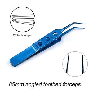 แหนบผ่าตัด Ametrine Surgical AS-786 1 ชิ้น แหนบจับกระจกตา ขนาด 8.5 ซม. ผลิตจากไทเทเนียมสแตนเลส ได้รับการรับรองมาตรฐาน CE ระดับอุปกรณ์การแพทย์ - Product Image 1