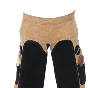 Tabliers de ferrier réglables en cuir suédé et toile, personnalisables avec logo, qualité supérieure, vente en gros directe usine - Product Image 1