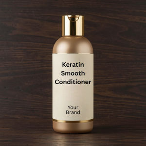 Après-shampoing lissant à la kératine pour des cheveux lisses, soyeux et sans frisottis, formule de soin quotidien pour une réparation profonde, une force accrue et une brillance. - Product Image 4