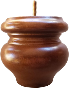 Durable Wooden Cabinet Legs Solid Wood Heavy Duty Furniture <b>Support</b> Modern Minimalist Style for Home Hotel Hospital Projects - Product Image 1