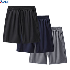 Pantalones Cortos Casuales Cómodos para Hombre, Pantalones Cortos Casuales de Verano para Hombre, Forro de Malla Transpirable, Color Sólido, Cintura Media - Product Image 4