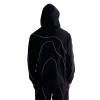 Vestes coupe-vent réfléchissantes personnalisées, légères, à capuche, streetwear, pour hommes, pour entraînement en plein air, course à pied, OEM