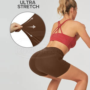 Short de yoga taille haute pour femme le plus vendu nouveau style short de fitness résistant respirant et confortable - Product Image 4