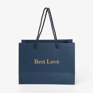 Eco-Friendly <b>Biodegradable</b> Recyclable Kraft <b>Paper</b> Luxury Gift Bags Aqueous Coating Hot Stamping Logo Handle Magnetic Closure - Product Image 2