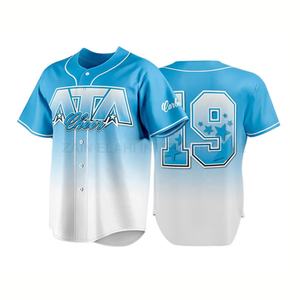 Maillot de baseball pour hommes OEM, vêtements de sport imprimés par sublimation sur mesure, maillots d'équipe à bas prix, toutes les couleurs disponibles! - Product Image 4