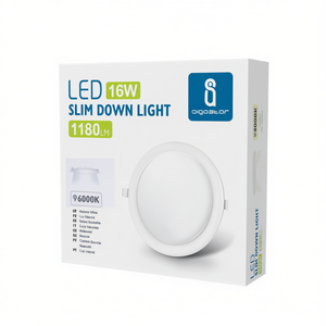 Lámpara LED Empotrable Delgada de 16W y 6000K para Techo, Ahorro de Energía - Product Image 1