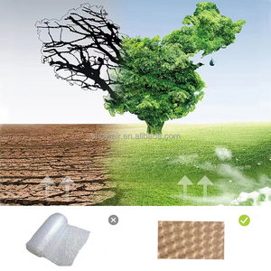 Có thể tái chế tự động làm Pad đệm bao bì làm mất hiệu lực điền vào bọc Kraft Giấy Máy bong bóng - Product Image 5