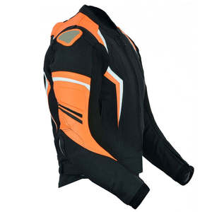 Vestes de moto en PU pour hommes, vestes de motard, vêtements de course automobile et moto, vente en gros - Product Image 3