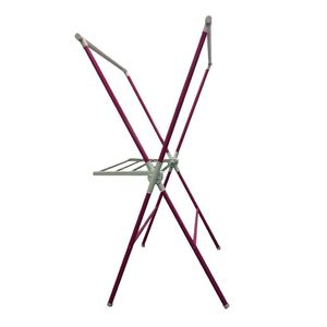 Stendibiancheria Pieghevole Rosa Regolabile da 51 Pollici, Pratico Organizzatore Domestico - Product Image 1