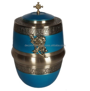 Urna Funeraria de Metal de Latón para Adultos, Color Morado, Edición Limitada, Florero de Mesa, Recuerdo Personalizado, Personalización Múltiple - Product Image 3