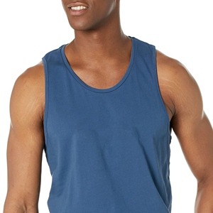 Wholesale Saleh Enterprises Men's Gym <b>Stringer</b> Tank Top Custom Sleeveless Fitness <b>Vest</b> Quick Dry Eco-Friendly Spandex/Cotton - Product Image 6