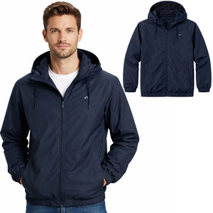 Chaquetas para Hombre de Marca Privada, Cortavientos con Capucha, Ligeras, Resistentes al Agua, para Actividades al Aire Libre, Bajo MOQ, Suministro al por Mayor - Product Image 1