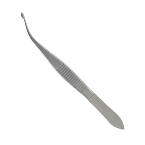 Pinces à capsule Arruga 4 pouces, courbure standard, en acier inoxydable, instrument chirurgical ophtalmique pour la préhension des capsules - Product Image 2