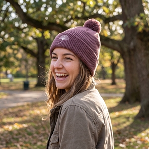 DUMELA INTERNATIONAL Unisex <b>Beanie</b> Hat 100% Acrylic Cuffed <b>Green</b> Embroidered Casual Winter Warm Adult Daily Outdoor Street Style - Product Image 2