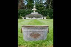 Macetero de metal para decoración del hogar, macetero de metal para sala de estar, macetero de metal para plantas de interior, macetero de metal para plantas de exterior - Product Image 2