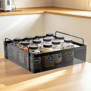 Unicorn Handicrafts Classic Wood and Metal Organizer for Home Office Desk Kitchen <b>Bathroom</b> <b>Countertop</b> <b>Storage</b> - Product Image 1