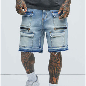 Venta en Línea de Pantalones Cortos de Mezclilla para Hombre de la Mejor Calidad, Estilo Nuevo, Fabricante Pakistaní, Corte Regular, Precio Económico - Product Image 1