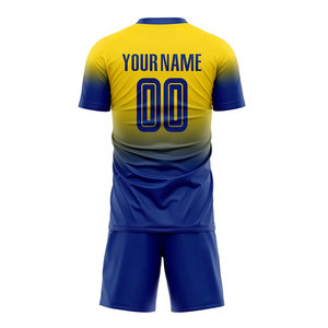 Ensembles d'uniformes de football pour hommes sur mesure de qualité supérieure, vêtements de sport respirants pour l'entraînement, maillot de football professionnel léger - Product Image 3