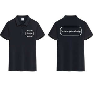 เสื้อโปโลกอล์ฟผ้าฝ้ายดิฟูเนื้อเดียวกันสำหรับทุกเพศ ระบายอากาศได้ดี ขายส่ง รับสกรีนโลโก้ สำหรับกิจกรรมกีฬาและทีม - Product Image 1