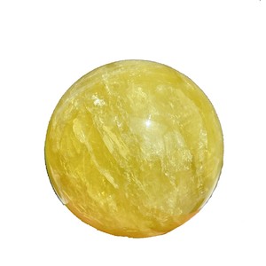 Esfera de cristal de citrino natural de alta calidad, bola de piedra esférica, piedra preciosa, cristal curativo natural, decoración para el hogar - Product Image 5
