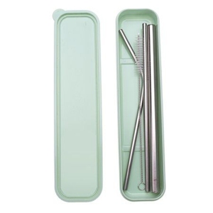 Bulk Custom Logo Copper Drinking <b>Straws</b> Ayurvedic Pure Metal <b>Reusable</b> <b>Straw</b> Set with Case Wholesale Eco Drinkware Accessories - Product Image 1