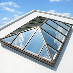 #   Diseño Elegante de Tragaluces de Vidrio que Aporta Luz Natural y Belleza Arquitectónica Moderna a Espacios Exteriores - Product Image 5