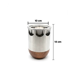 Quemador de Incienso Árabe de Lujo en Madera y Metal, Elegante Decoración para el Hogar de Oriente Medio, Juego de Mabkhara en Negro, Dorado y Plateado - Product Image 6