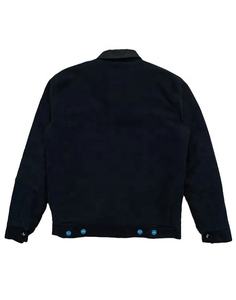 แจ็กเก็ตผ้ายีนส์สำหรับผู้ชายเสื้อแจ็กเก็ตทำงานวินเทจสำหรับฤดูใบไม้ผลิเย็บปักลายกันน้ำคอเสื้อปรับแต่งได้ตามต้องการ - Product Image 2