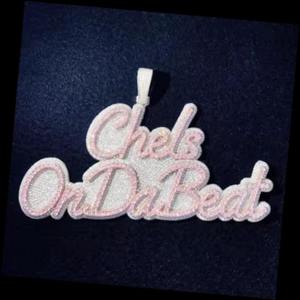 จี้เพชรโมอิสซาไนต์ VVS รูปตัวอักษร P ประดับเพชรเต็มตัว สไตล์โรแมนติก ชุบทอง เงินแท้ 925 รับประกันราคาดีที่สุด - Product Image 3