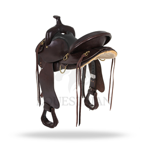 Western Trail Saddle Horse Riding Saddle Equestrian <b>Equipment</b> - Product Image 3