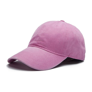 Gorra de Béisbol de 5 Paneles de Algodón Lavado Rosa Malva Suave, Estilo Vintage, Ajustable, Tipo Dad Hat, con Lazos, Transpirable, Impermeable, Cómoda y Casual - Product Image 1
