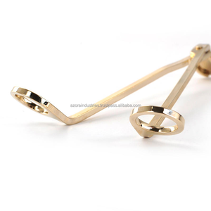 <b>Wick</b> Trimmer Snuffer <b>Candle</b> <b>Wick</b> Cutter Polished Brass Trimmer by Azora Industries - Product Image 1