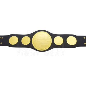แผ่นกลางเข็มขัดแชมป์มวยปล้ำแบบแข็งขนาด 50 มม. สีสั่งทำพิเศษ ยี่ห้อ KASHI FIGHT GEAR ผลิตในปากีสถาน หนา 2 ซม. ทำจาก PU - Product Image 5
