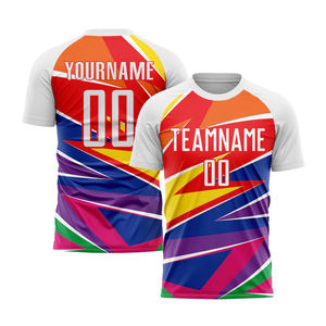 Uniforme de Fútbol Profesional Personalizado de Alta Calidad para Hombre y Mujer, Conjunto con Nombre del Equipo y Logotipo, Ropa Deportiva, Camiseta de Fútbol Corta, Transpirable y Ajustable - Product Image 2