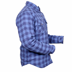 High Quality <b>Flannel</b> Shirt Wholesale Mens Long Sleeve Plaid Shirt <b>Jacket</b> Casual Outdoor Fashion With OEM Logo - Product Image 3