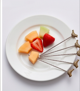 Tenedor de latón con diseño de pájaro, cubiertos decorativos y duraderos para el hogar, cafetería y fiestas, artesanía hecha a mano - Product Image 5