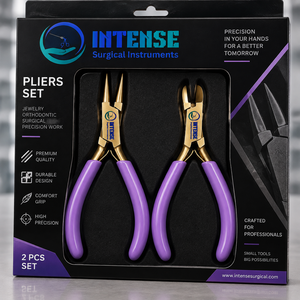 Professional 2 PCS Jewelry Making Pliers Set Precision Round Nose Plier and <b>Side</b> <b>Cutter</b> Tool for Handmade Jewelry Crafting - Product Image 6