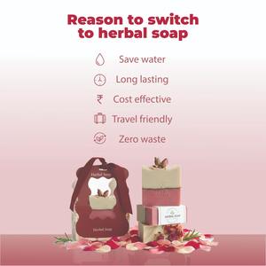 Jabón de Rosas Orgánico Herbal de Marca Privada, Jabón Artesanal Natural Blanqueador para Piel Seca, Barra de Baño, Empaque de Regalo, Fabricante OEM, Venta al Por Mayor - Product Image 5