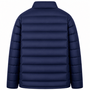 <b>Men's</b> Stand Collar Puffer <b>Jacket</b> Thick <b>Warm</b> Cotton Filled Winter Coat Windproof Casual Streetwear <b>Jacket</b> - Product Image 2