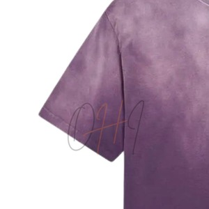 Camiseta Casual de Hombre, Oversize, 100% Algodón, Transpirable, de Secado Rápido, Ecológica, Cuello Redondo, Tejida, con Diseño Personalizado - Product Image 5