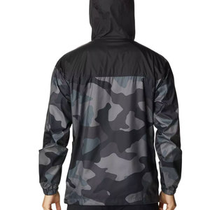 Custom Logo <b>Mens</b> Windbreaker <b>Jacket</b> Running Hiking Casual Wear Slim Fit Windbreaker <b>Jacket</b> - Product Image 4