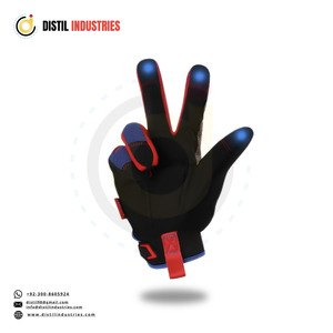 Guantes de Trabajo Tácticos de Seguridad Antivibración para Exteriores, Resistentes a Cortes, de PU de la Mejor Calidad, para Mecánicos, Anti-Impacto y a Prueba de Golpes - Product Image 5