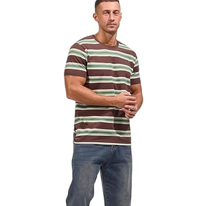 Camiseta de algodón lisa de alta calidad para hombre - Product Image 5