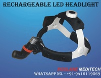 Lampe frontale chirurgicale LED sans fil réglable et rechargeable 5W avec garantie d'un an pour l'examen ORL et médical