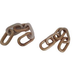 Gran Venta de cuentas de cadena de madera de pino Natural, producto de alta comercialización de supermercado para uso en decoración - Product Image 3