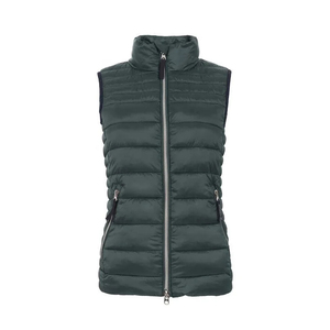 Gilet de sport équestre en coton pour femme, design personnalisé, avec fermeture boutonnée et à boucle, pour l'entraînement équestre et la protection du cheval - Product Image 3