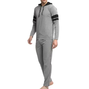 Customized Wholesale Cheap Training Track Suits Custom Cotton / Polyester Jogging Sportswear Men TracksuitJogging Hoodies - Product Image 2