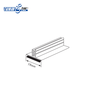 100mm <b>moulding</b> new extruding industrial clear <b>pvc</b> sharkclip supergrip - Product Image 1