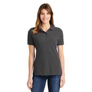 Polo de piqué peinado para mujer de Port and Company LKP1500 - Product Image 1