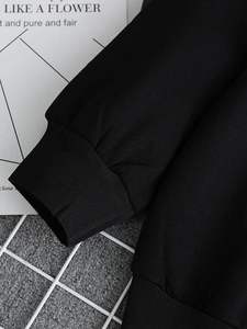 High-quality oversized sweatshirt with a minimalist design, dropped shoulders, and a breathable cotton blend. - Product Image 3